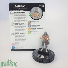 Heroclix Spider-Man  Venom: Absolute Carnage set Carrion 045 Rare fig w/card 