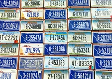 20 Craft Grade Montana License Plates