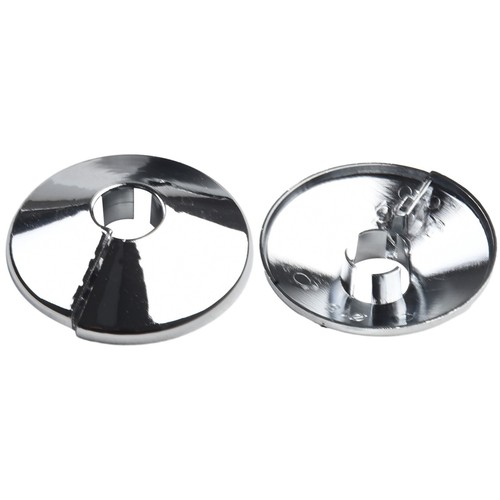 Easy Installation Chrome Radiator Pipe Sleeves Set of 8 Fits 15mm Pipes - Picture 11 of 59