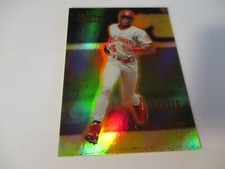 1995 Slect Certified Reggie Sanders MIRROR GOLD Card #2