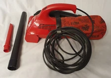 Dirt Devil Royal Ultra Hand Handheld Vacuum Red 08230 Tested w/Attachments