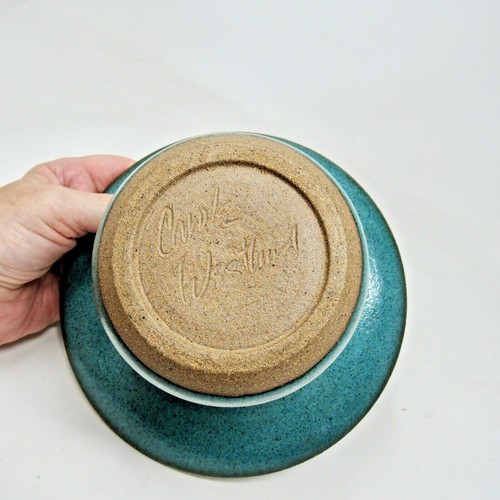 Ikebana Pottery Vase Signed By Carole Westlund Flower Arranging/Display - Picture 4 of 6