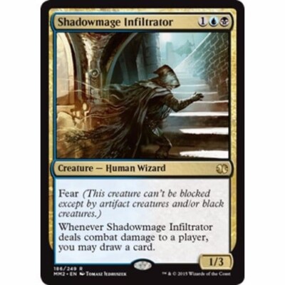 + Shadowmage Infiltrator near mint englisch Modern Masters Rare MtG Magic +