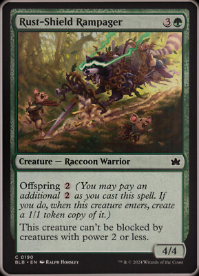 MTG - Bloomburrow - Rust-Shield Rampager - Regular