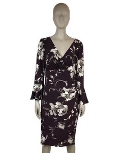 ralph lauren floral bell sleeve dress