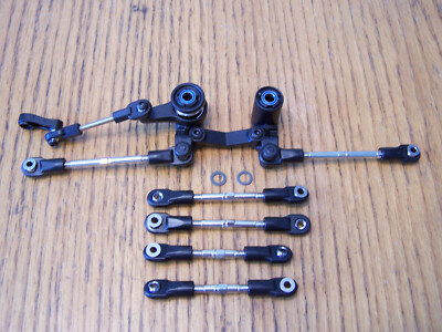 Fits Traxxas Drag Slash Steering Bellcrank Servo Saver Turnbuckle