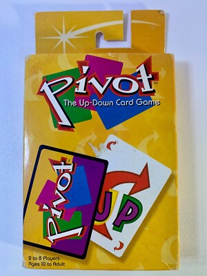 PIVOT The Up-Down Card Game - Wizards of the Coast 1998 - 100% Complete