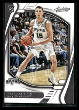 2021 Panini Chronicles #202 Joe Wieskamp Rookie San Antonio Spurs