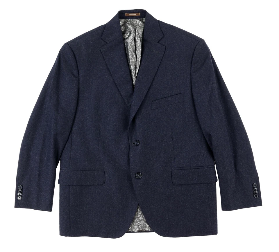 Peter Miller Navy Blue Men's 191993 Wool Jacket 38R $500 - Image 2 of 4