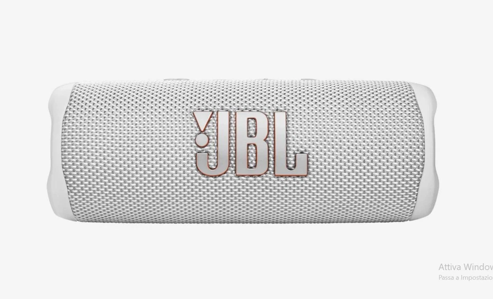 JBL HARMAN FLIP 6 ALTOPARLANTE PORTATILE BLUETOOTH IMPERMEABILE IP67 BIANCO