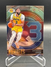Anthony Davis 2021-22 Panini Select NBA SELECT NUMBERS INSERT #30 LAKERS