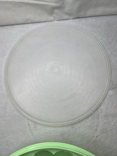 Tupperware Jello Mold Ice Ring 3pc Jel-N-Serve Mint Green 1201-12 1202-1 1203-2 - Picture 5 of 5