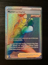 Carte Pokémon : Mustar Style Poing Final 177/163 Styles de Combat Française NEUF