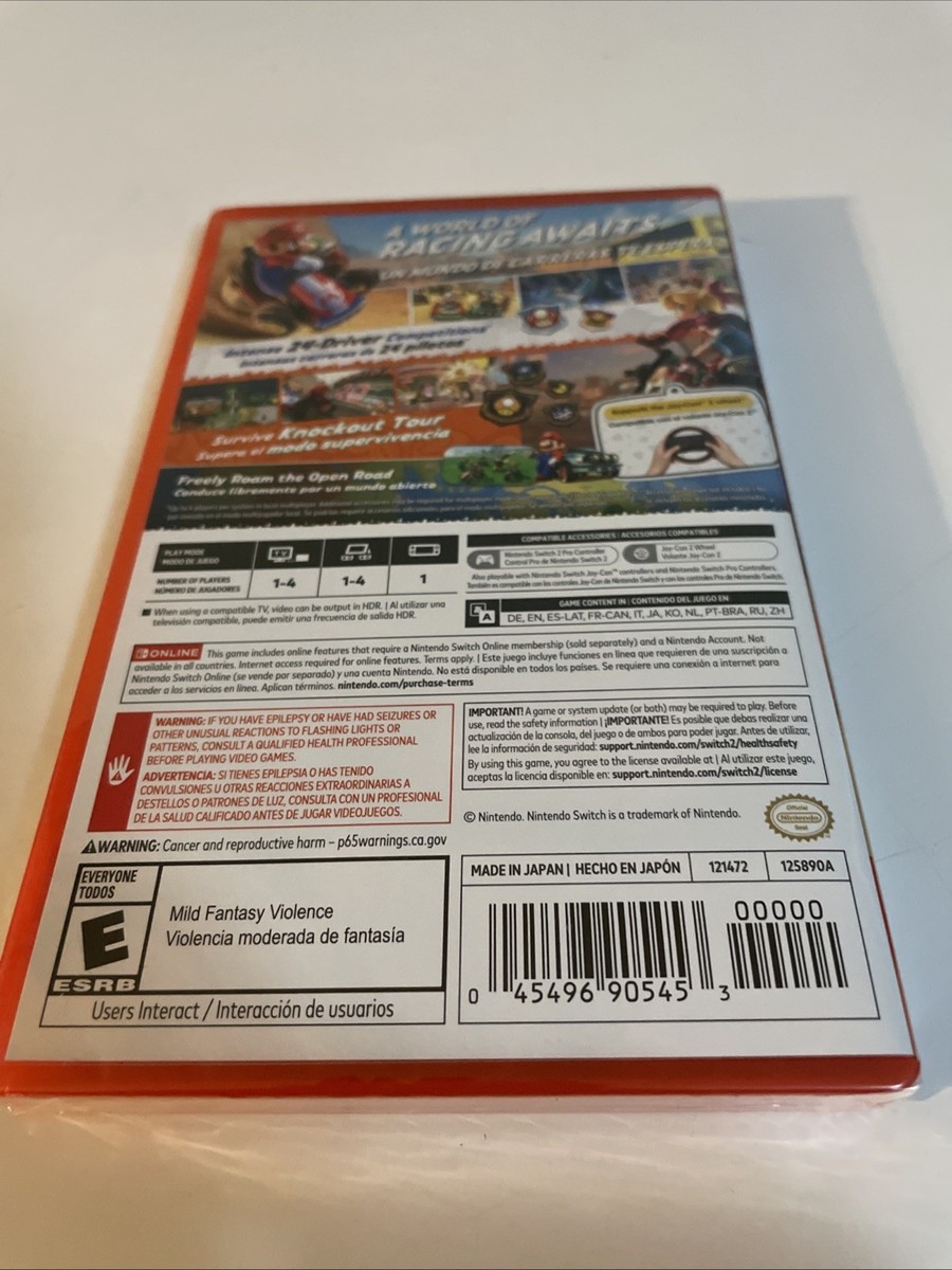 Mario Kart World for Nintendo Switch 2 Brand New - Fast Free