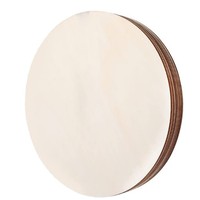 10 Pcs Graffiti-HolzspäNe Diy-Graffiti-Werkzeug Runde Holzscheiben Kleine