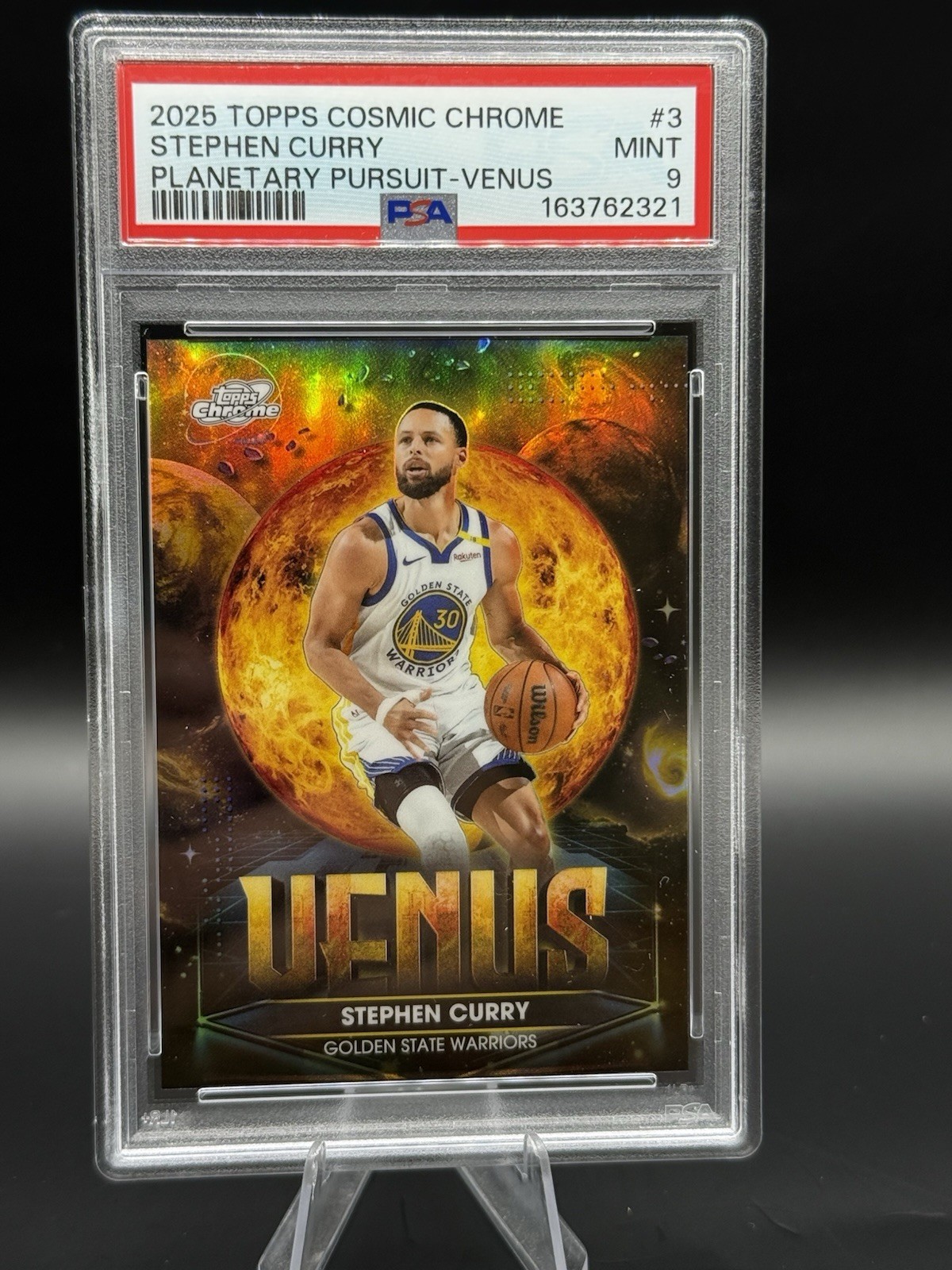 2025-26 Topps Cosmic Chrome - Planetary Pursuit Stephen Curry #PPV-3 Venus