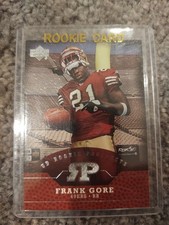 2005 Upper Deck Rookie Prospects Frank Gore San Francisco 49ers Card. rookie card picture