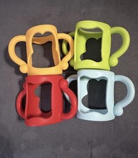 4Pcs Bottle Handles for Dr Brown Narrow Baby Bottles, Baby Bottle Holder with Ea