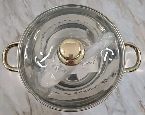 Command Performance Gold 9 1/2" x 6" Edelstahl 18/10 Warmhalteschale/Fondue  - Bild 2 von 8
