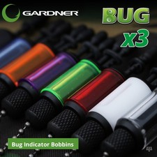 Gardner Tackle Bug Bite Indicators (Set of 3) - Carp Pike Coarse Fishing Bobbins
