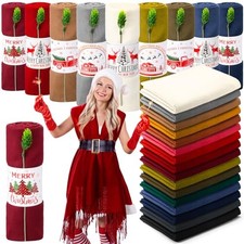 16 Sets Christmas Scarf Bulk Pashmina Shawls and Multicolored Simple Style