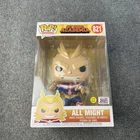 My Hero Academia All Might #821 Funimation 2021 Exclusive GITD Pop! Jumbo 10"