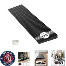 Heavy-Duty 35.4'' Wide Cuttable Rubber Ramp - Supports 33069 Lbs, Eco-Friendly