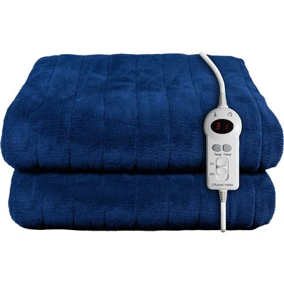 Russell Hobbs Air Treatment RHHT1003BLU Electric Blanket 9 Heat Settings