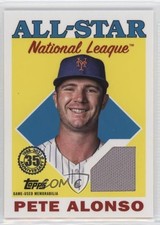 2023 Series 2 1988 Topps All-Star Baseball Relics Pete Alonso #88ASR-PA 7s2