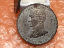c1832 Earl Gray The Just Rights of the People Medalet