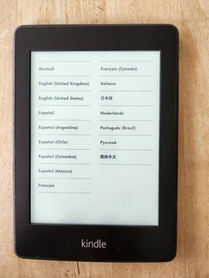 Amazon Kindle Paperwhite EY21 WIFI 4GB eBook Reader (2013)