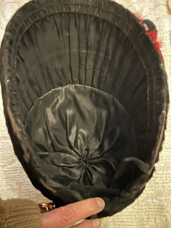 Vintage Victorian POKE Hat/Bonnet Wired  Unique - Image 4 of 4