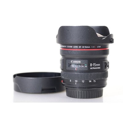 Canon EF 8-15 mm F/4 L Fisheye USM Objektiv - EF 4,0/8-15 L USM Fish-Eye Lens