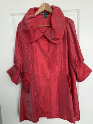Damee Inc Jacket Women s Med Shimmery Pink. Vtge. 