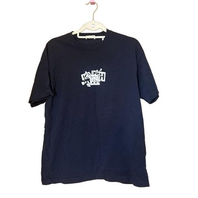KITH Print Logo T-Shirt Navy KITH Treats Gebraucht