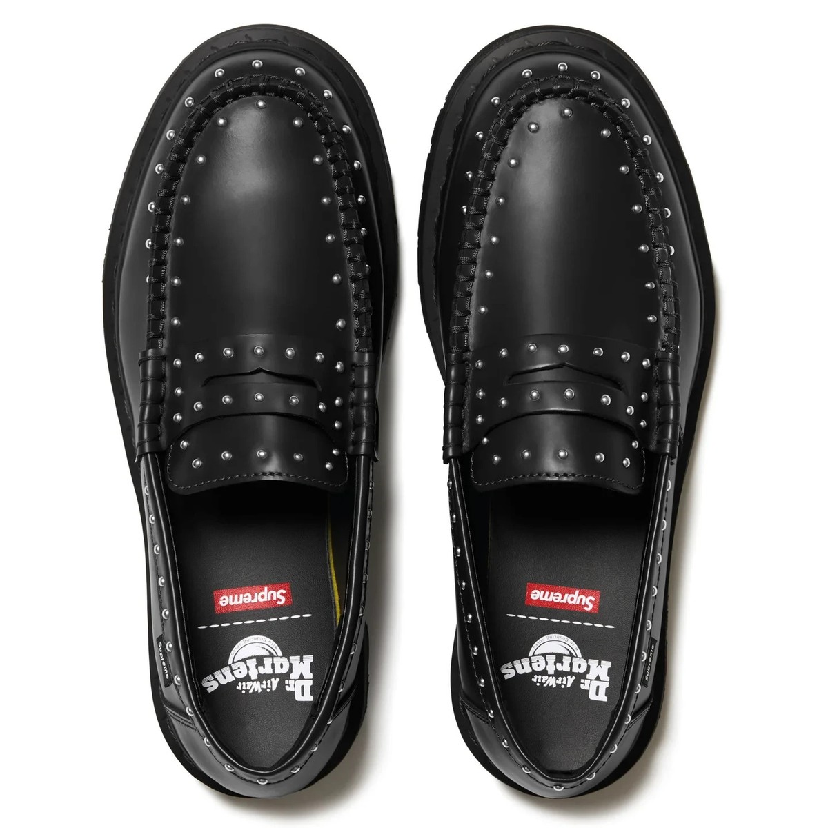 Supreme × Dr.Martens Studded Penton 25SS Dr. Martens Studded Penton Loafer Supreme Black Men's - 41873001 - US