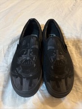 VANS Edición Limitada Star Wars/Darth Vader Slip-ons Unisex Talla 7.5M 9W