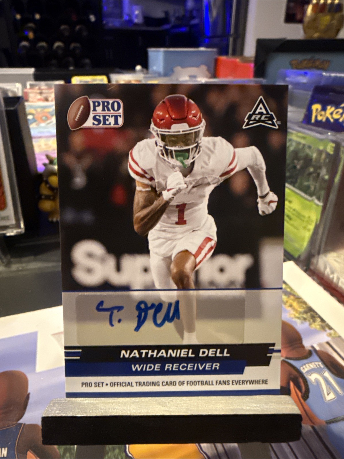 2022 Leaf Pro Set Draft - Autographs Tank Dell #PSA-ND1 (AU, RC)