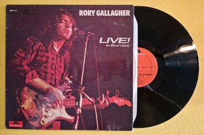 Rory Gallagher Live in Europe Vinyl LP Schallplatte Polydor 1972
