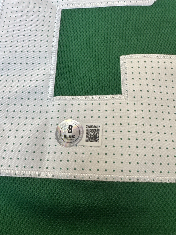 Camiseta deportiva firmada por Ed Belfour #20 "HOF 20" Green Dallas Stars Fanatics | Certificado de autenticidad Beckett Foto 4 de 4