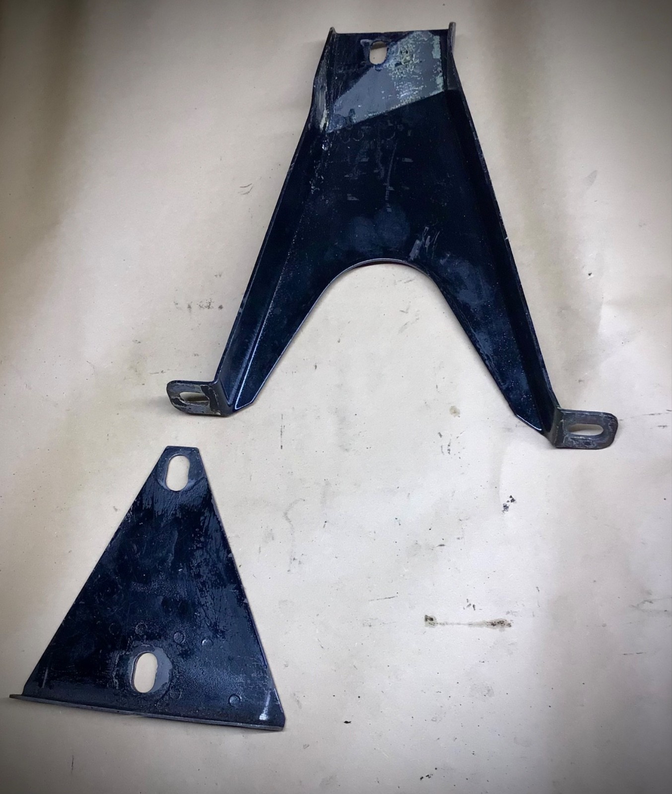 1966-80 Rolls Royce Silver Shadow Wraith II Transmission Shifting Box Brackets