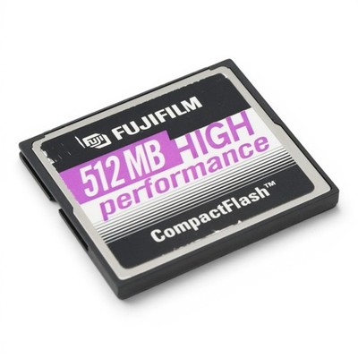 Fuji Fujifilm 512MB CF High Performance  Karte memory card Speicherkarte