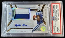 2023 Gold Standard Anthony Richardson Patch Auto RC Silver #/79 PSA 8