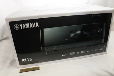 YAMAHA RX-V6A AV-Receiver 7.1ch Kanal Dolby Atmos DTS:X 4K120Hz AC100V Schwarz - Bild 1 von 4