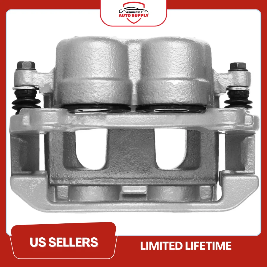 Pinza de freno delantera izquierda con soporte para Chevy Equinox Pontiac Torrent Saturn Vue Foto 2 de 4