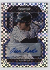 2022 Panini Prizm Draft Picks Power Plaid /17 Alan Roden #PDP98 Auto 1en1