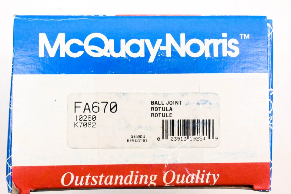 Kit de rótula McQuay-Norris FA670, 10260 NUEVO EN STOCK Foto 3 de 3