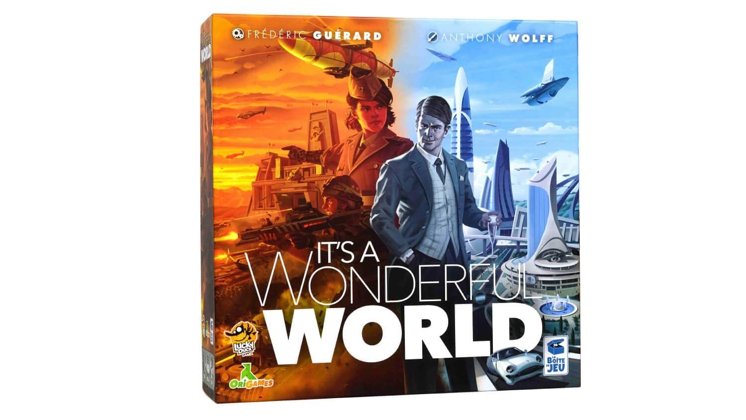 It's A Wonderful World Board Game - Build Your Empire in This Multicolor