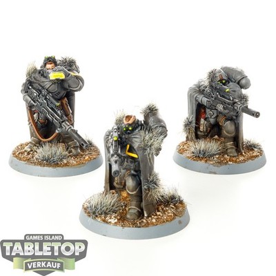 Space Marines - 3x Eliminators - bemalt