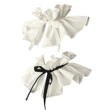 Elegant Ruffle Stand False Collar Renaissances Vintage Shawl Neck Ruff for Women